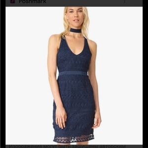 NWT LIKELY DREW Navy Lace Dress SIZE 4